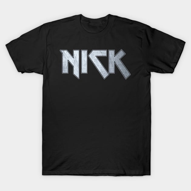 Heavy metal Nick T-Shirt by KubikoBakhar